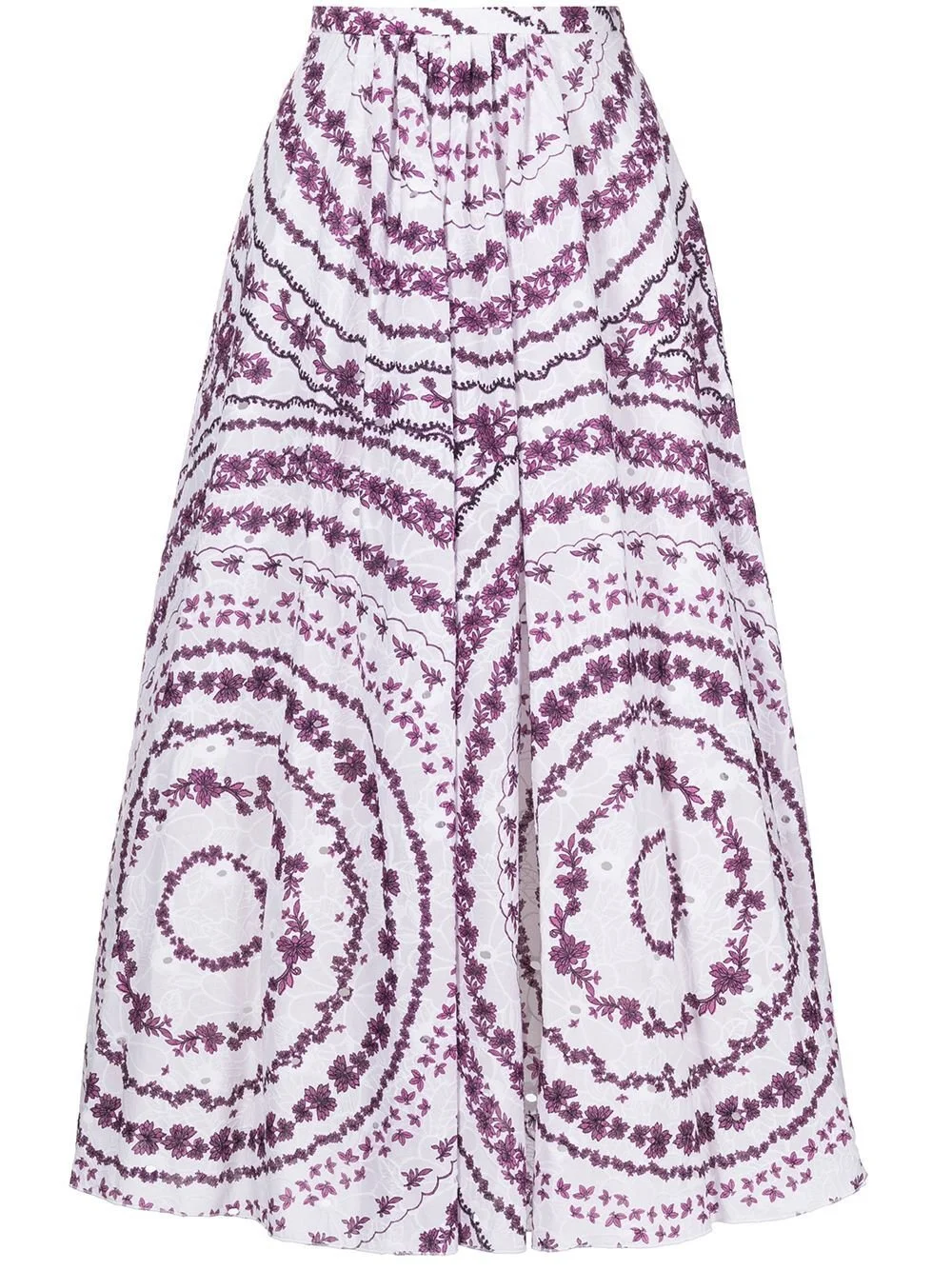 スカート Giambattista Valli Floral Embroidery Skirt Giambattista Valli Floral Embroidery Skirt | italist, ALWAYS